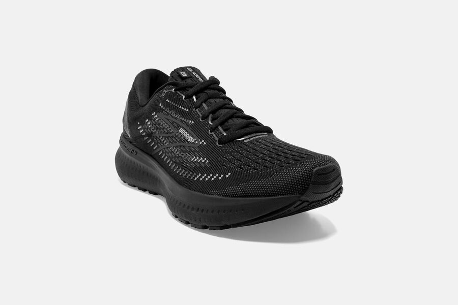 Glycerin 19 Road Brooks Running Shoes NZ Mens - Black - UWHMXT-908